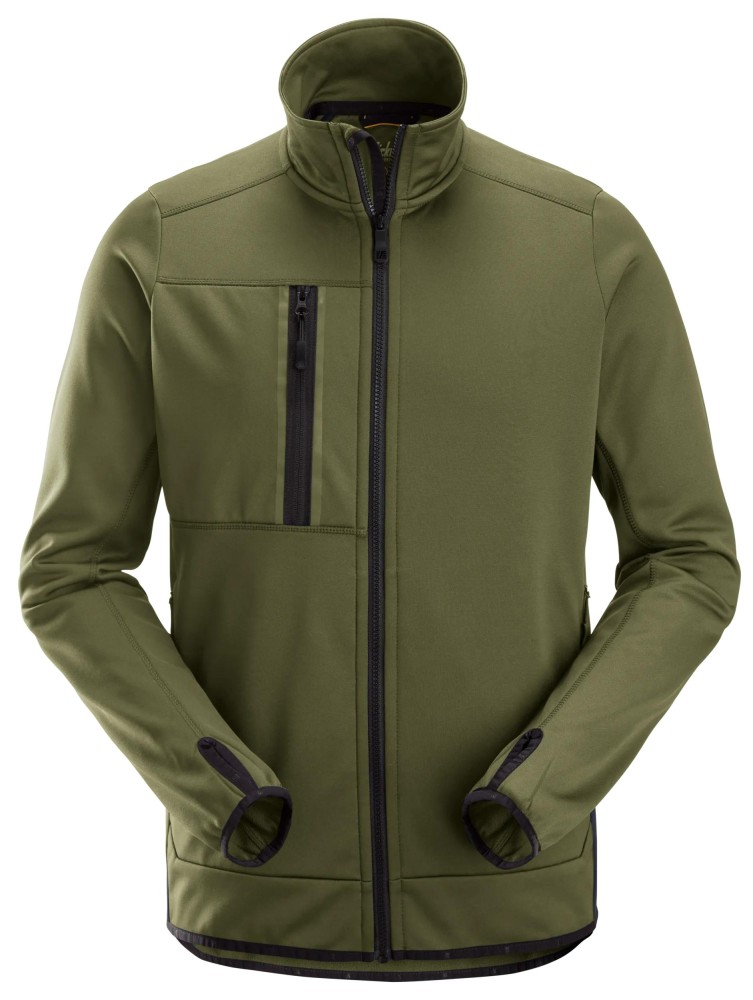 AllroundWork, Fleecejacke mit durchgehendem Reißverschluss