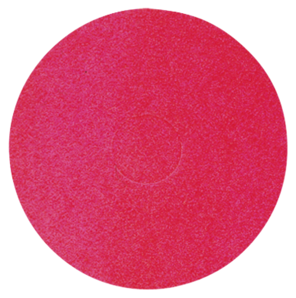POLIVIT Bodenreinigungspad 17 Zoll rot, mittelfeines Polyester