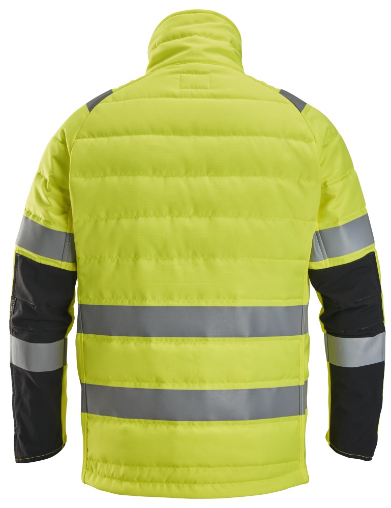 High-Vis, Jacke, leicht wattiert, Warnschutzklasse 2