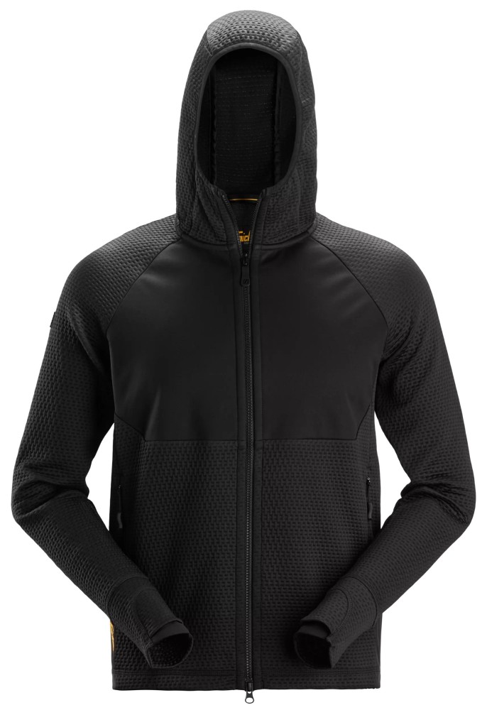 FlexiWork, Midlayer-Kapuzenjacke mit durchgehendem Reißverschluss