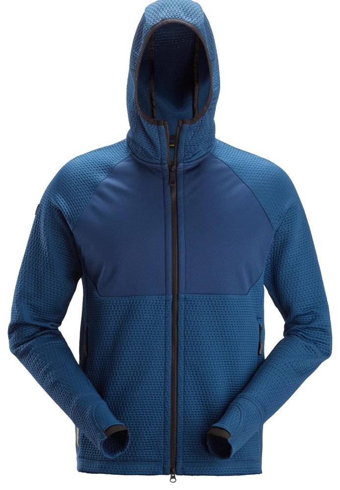 FlexiWork, Midlayer-Kapuzenjacke mit durchgehendem Reißverschluss