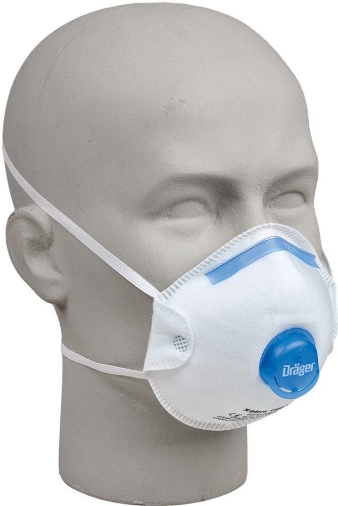 Dräger X-PLORE 1320 V FFP2 Einwegmaske mit Ventil, 10er-Pack