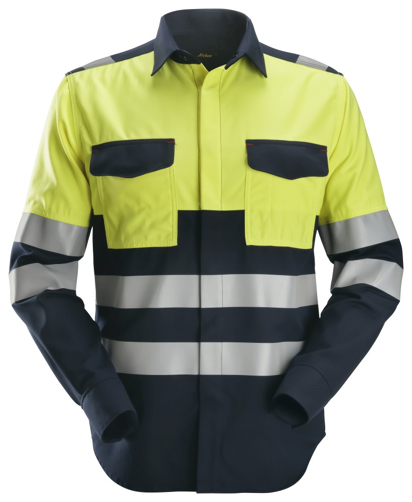 ProtecWork, Langarmhemd, Warnschutzklasse 1