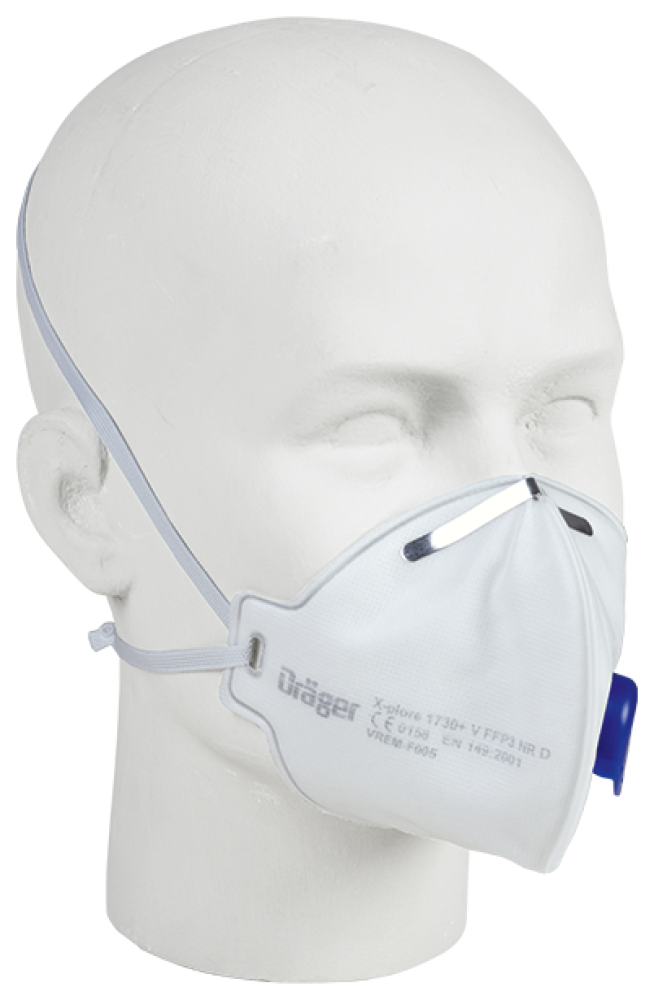 Dräger X-PLORE 1730+ FFP3 Einweg Partikelmaske mit Ventil