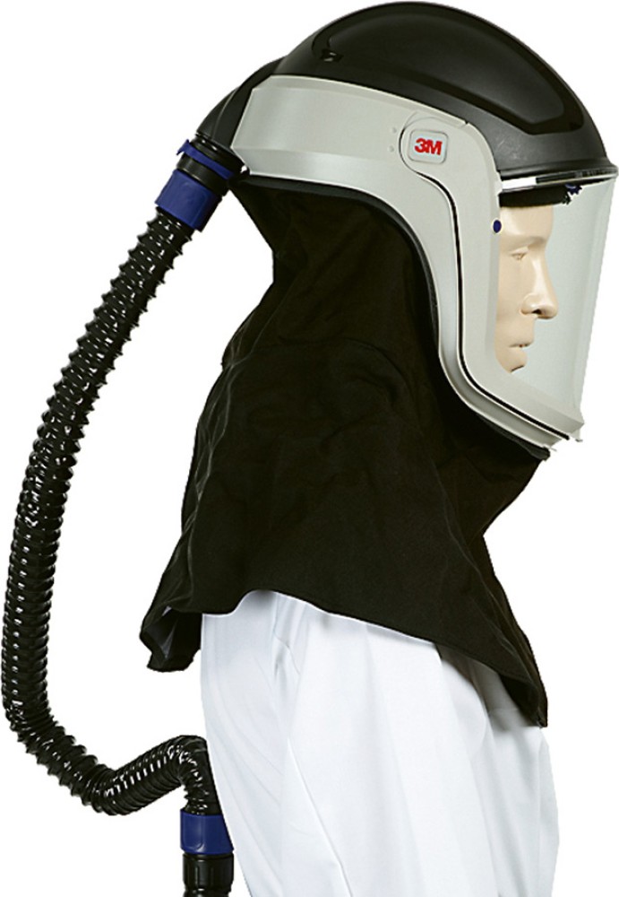 3M M406 Integralhelm mit robustem PE, Klappvisier & Komfort