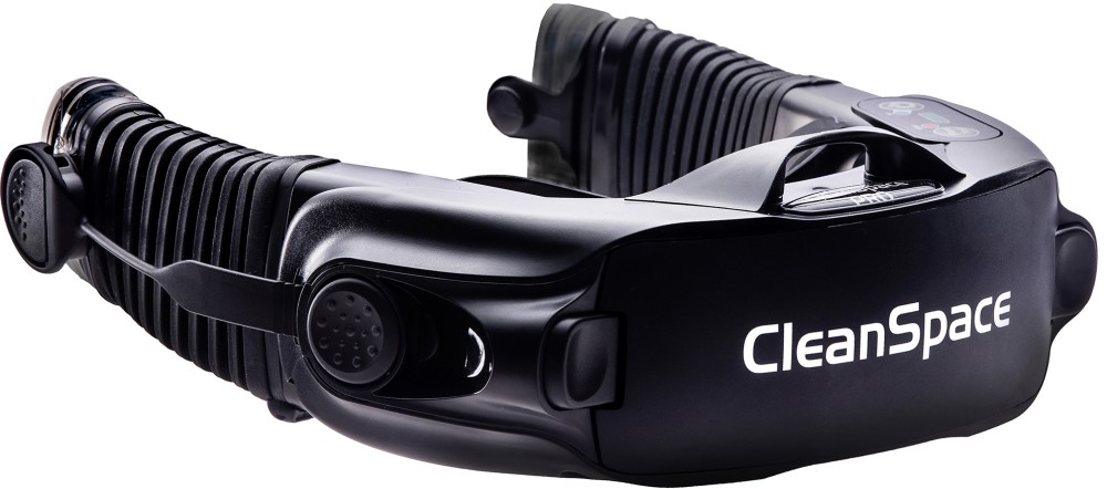 CLEANSPACE PRO Gebläseeinheit schwarz – kompakter Überdruck-Atemschutz