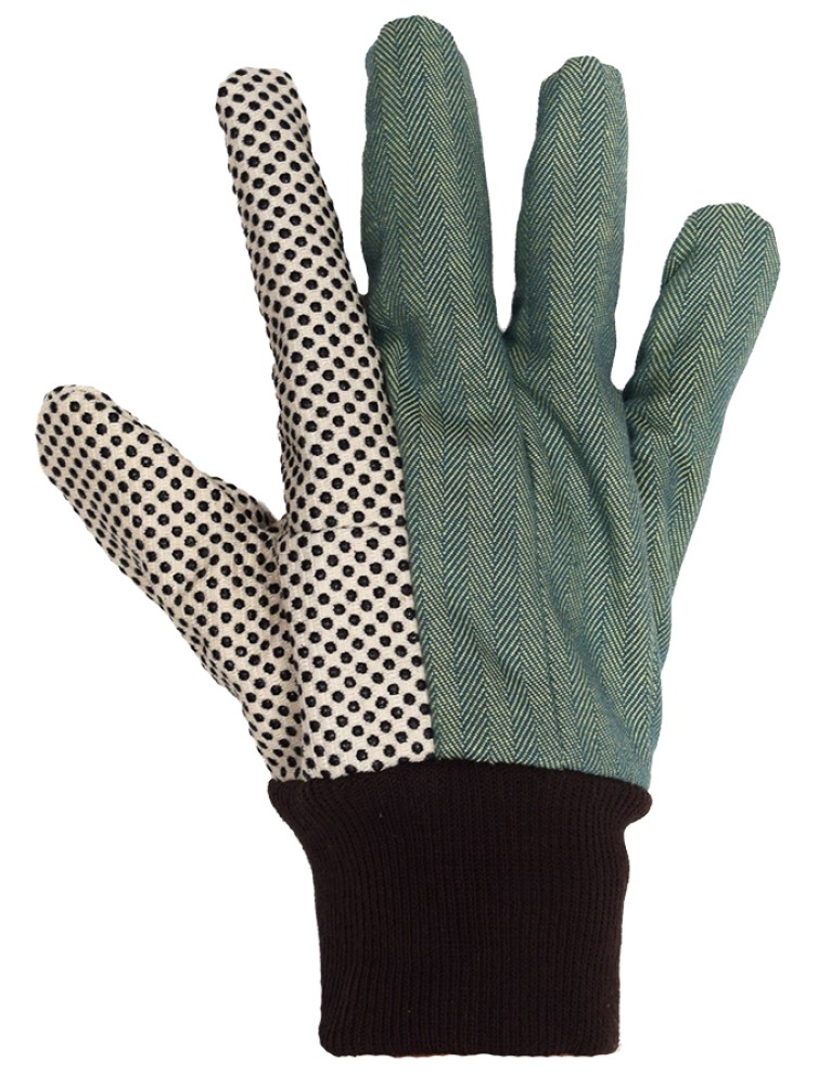 RESISTA-TEX Schutzhandschuhe mit PVC-Noppen, moltoniert