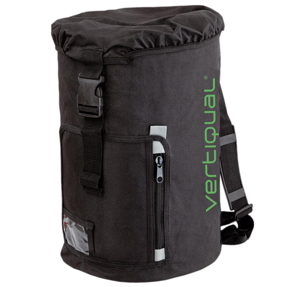 VERTIQUAL 30L Materialsack mit beschichtetem Polyestergewebe, Schulterriemen