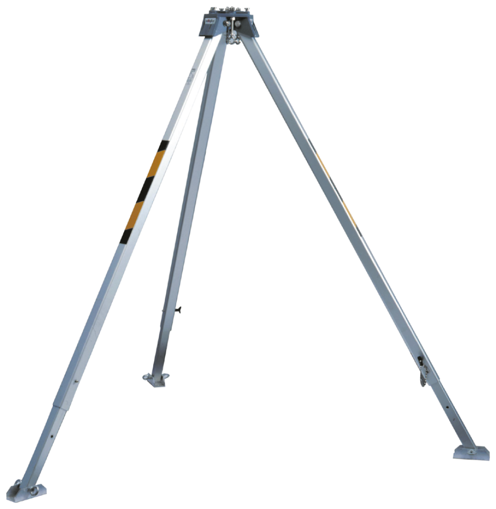3M Aluminium Dreibein Stütze mit Höhenverstellung bis 235 cm