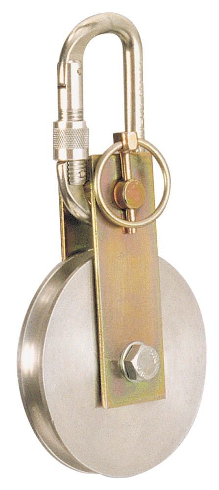 3M Rollgliss Umlenkrolle Stahl-Aluminium mit Karabiner, Dreibein kompatibel