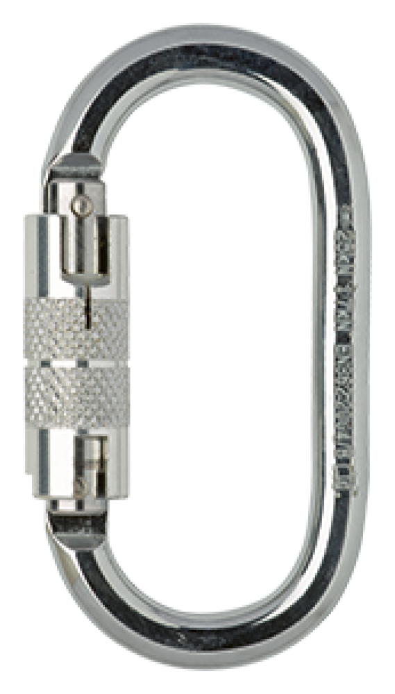 VERTIQUAL MAKALU Stahl-Karabiner mit Twistlock, 25 kN Bruchlast