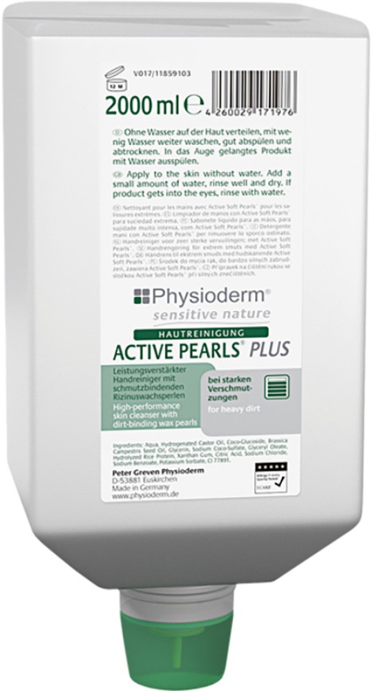 Greven Physioderm Active Pearls Plus Handreiniger 2000 ml Nachfüllflasche