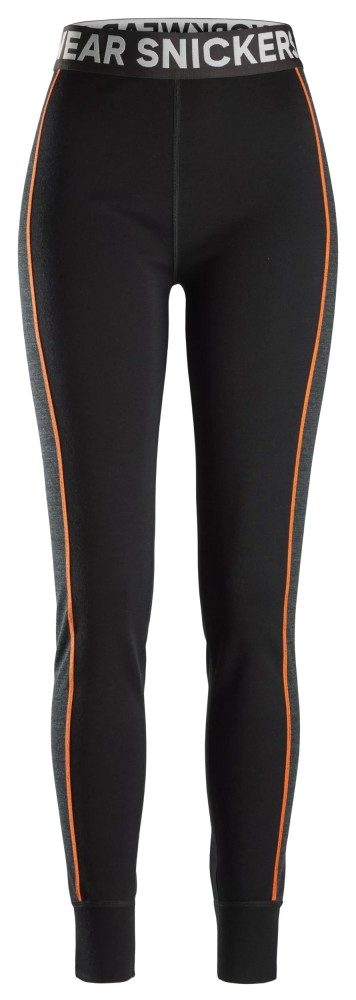Damen Merinowolle Basisschicht lange Thermo-Unterhose