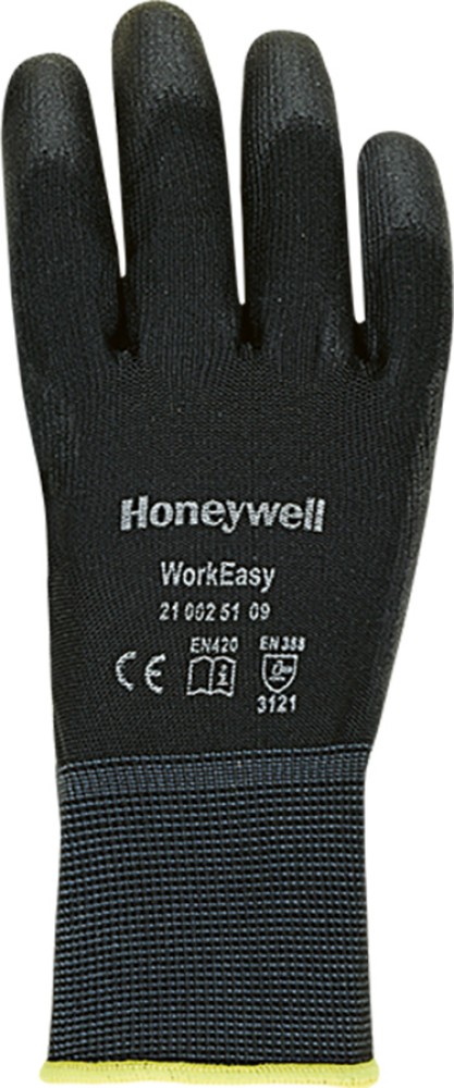 HONEYWELL schwarze Nylon Handschuhe mit PU-Beschichtung, elastisch