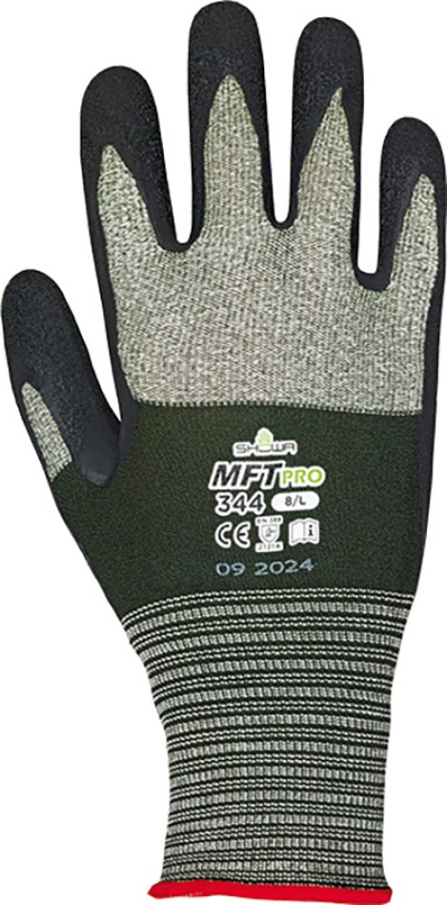 SHOWA Schutzhandschuhe MFT PRO 344 Mikrofaser/Nylon