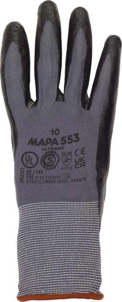 MAPA Ultrane 553 Schutzhandschuhe aus grauem Polyamid