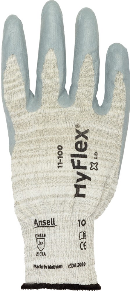 Ansell HyFlex 11-100 Antimikrobielle, Antistatische Nitril-Schutzhandschuhe