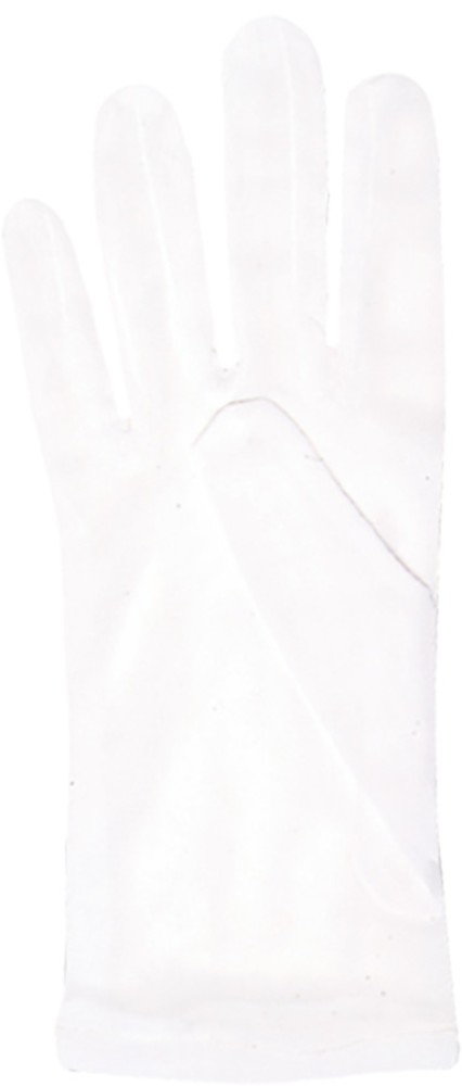 RESISTA Schutzhandschuhe aus feinem weissem Perlontrikot