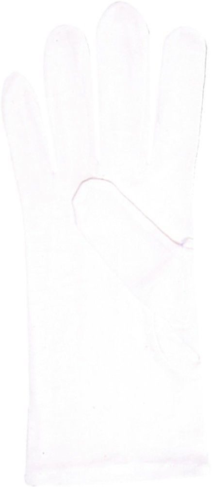 RESISTA Schutz-Handschuhe aus weissem Perlontrikot, leicht und robust