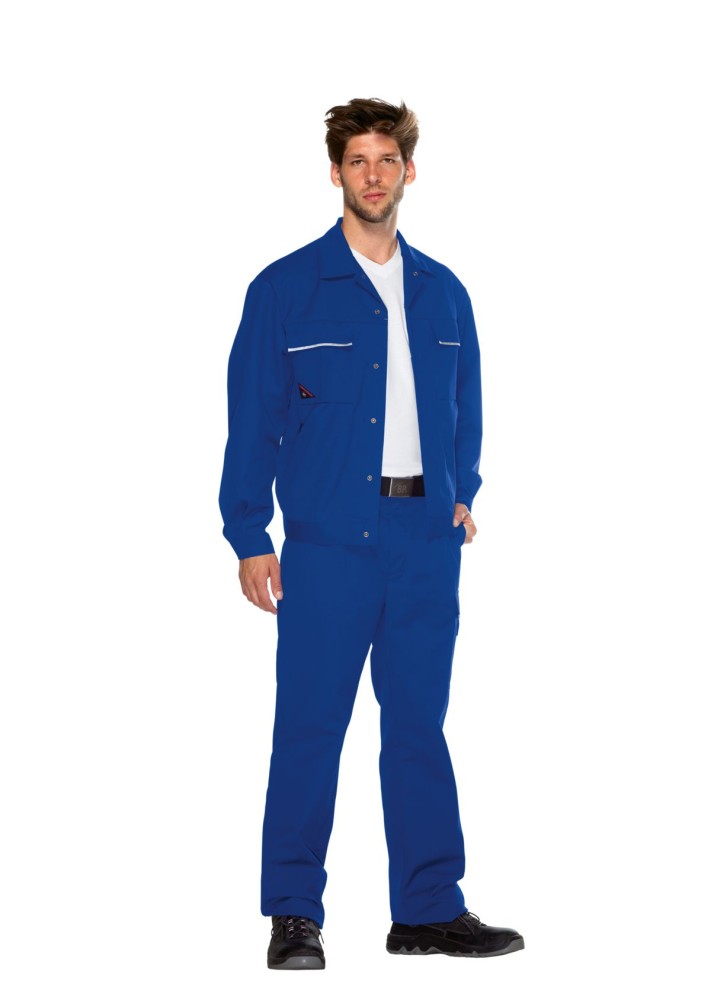 BP® Arbeitsjacke mit verdeckten Knöpfen
