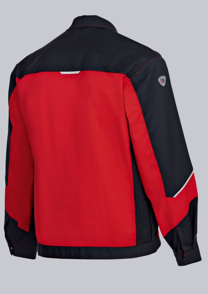 BP® Arbeitsjacke mit verdeckten Knöpfen