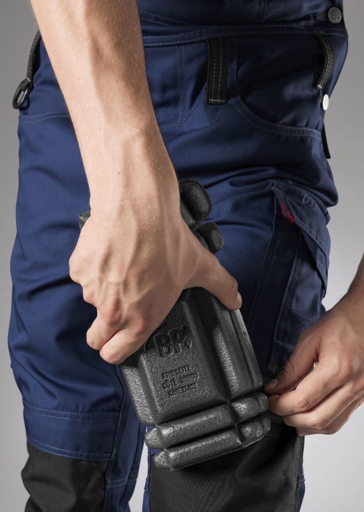 BP® Komfort-Latzhose mit Reflexelementen und Kniepolstertaschen
