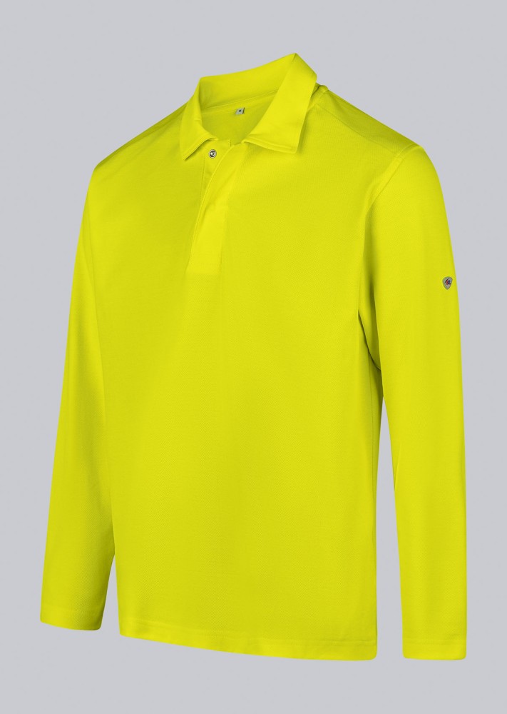 BP® Langarmpoloshirt zur erhöhten Sichtbarkeit