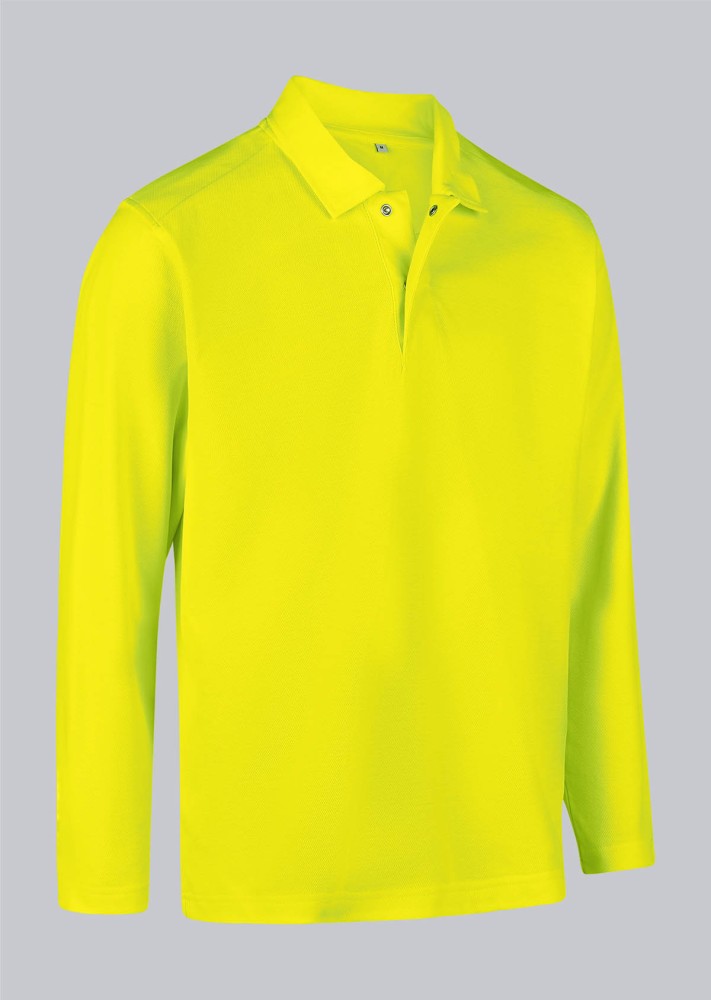 BP® Langarmpoloshirt zur erhöhten Sichtbarkeit