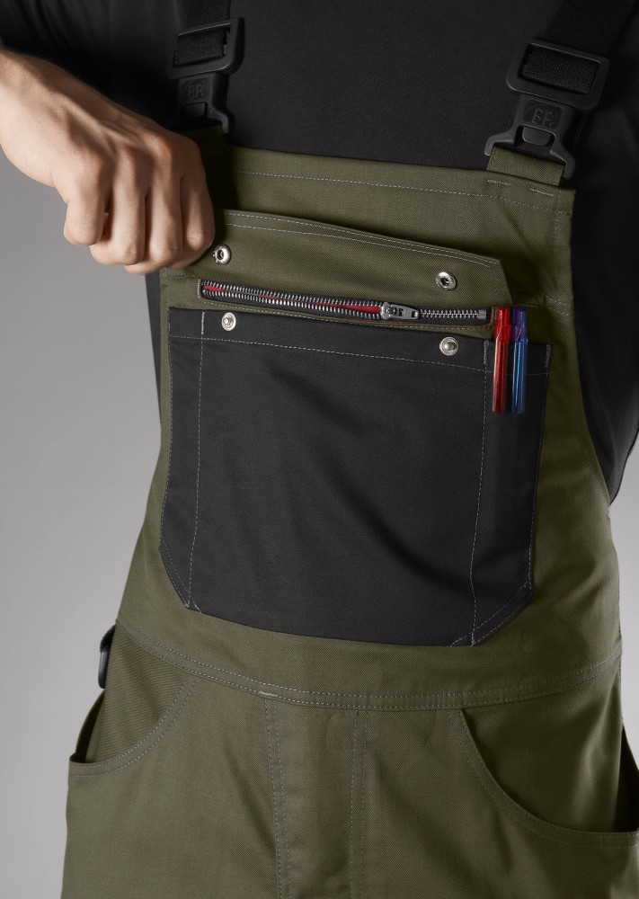 BP® Leichte Latzhose mit Kniepolstertaschen