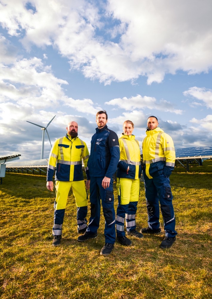 BP® Leichte Warnschutz-Multinorm-Hose APC2 für Damen