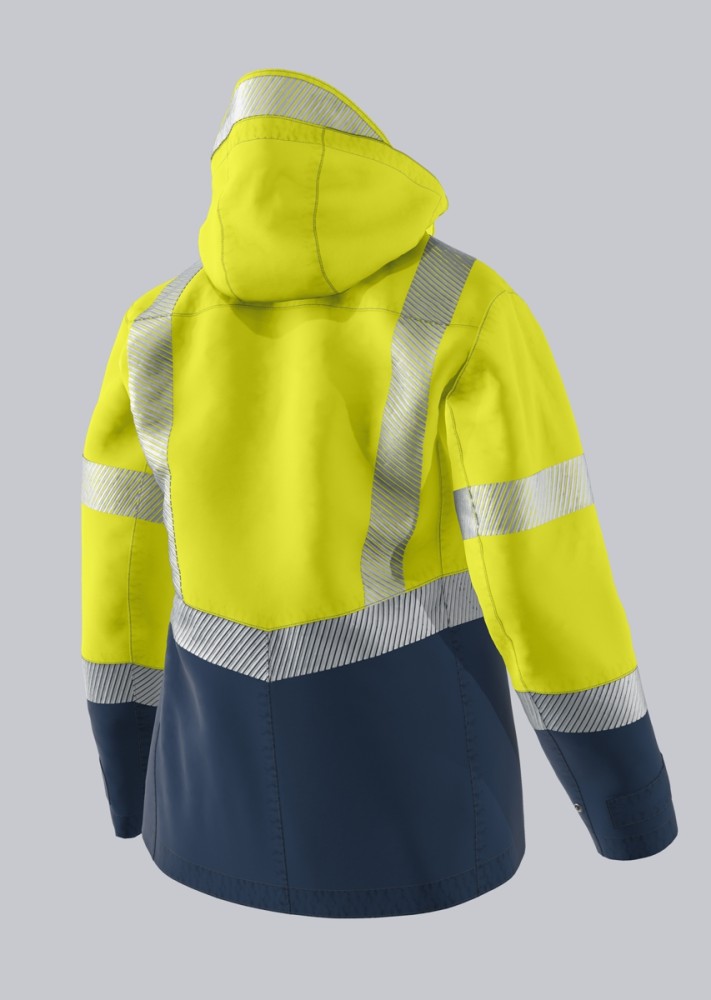 BP® Leichte Warnschutz-Multinorm-Wetterschutzjacke APC2 für Damen