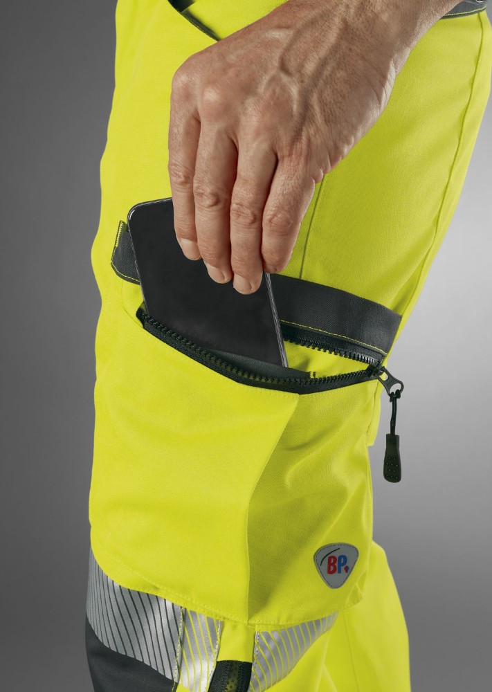 BP® Leichte Warnschutz-Stretch-Hose mit Knietaschen