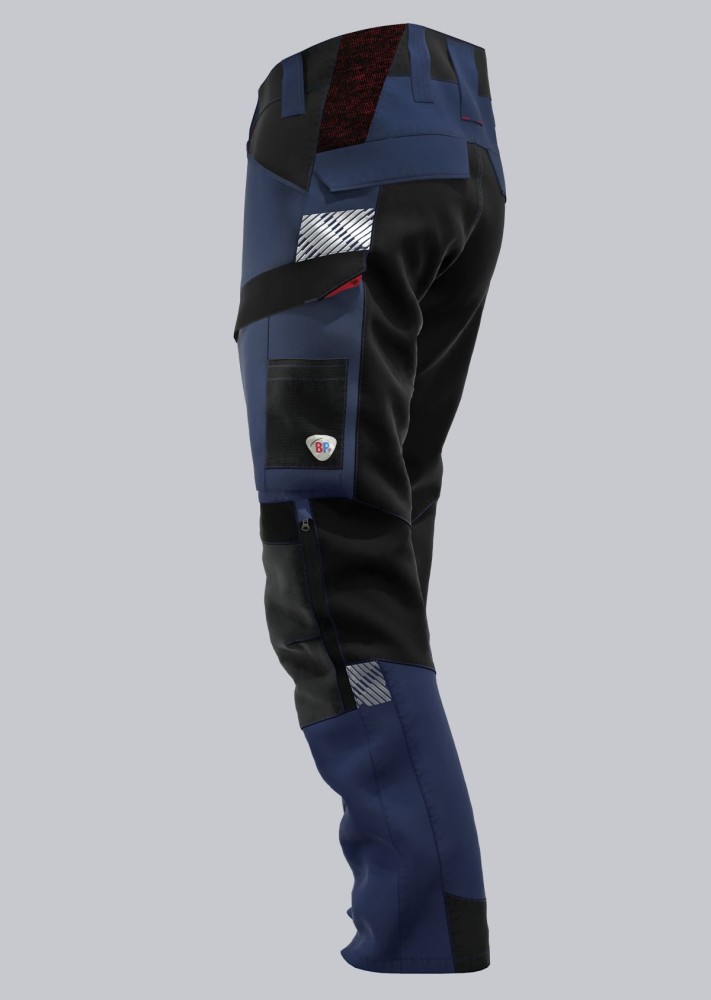 BP® Robuste Hybrid-Arbeitshose mit Kniepolstertaschen
