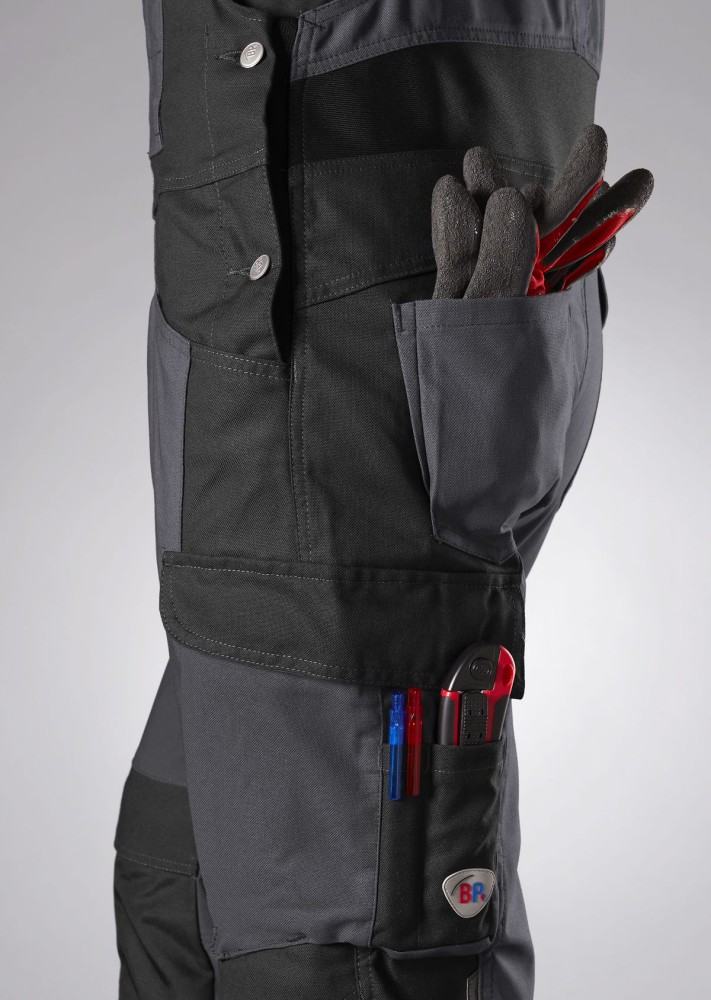 BP® Robuste Latzhose mit Kniepolstertaschen