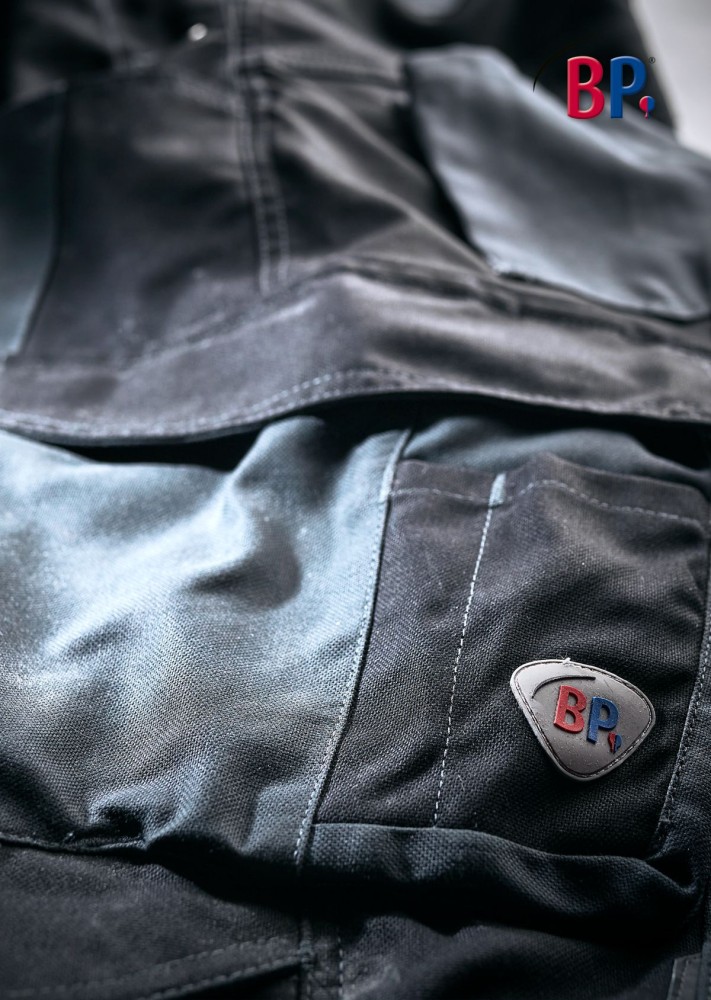 BP® Robuste Latzhose mit Kniepolstertaschen