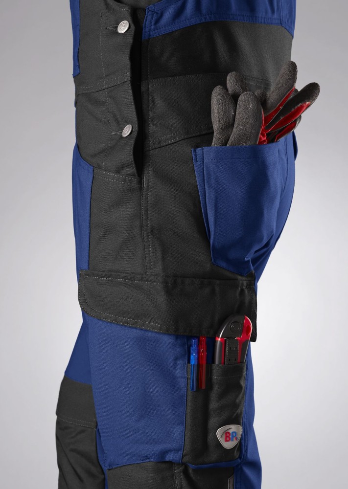 BP® Robuste Latzhose mit Kniepolstertaschen