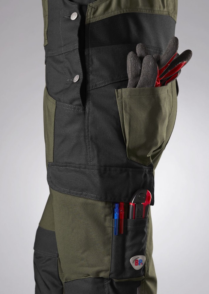 BP® Robuste Latzhose mit Kniepolstertaschen
