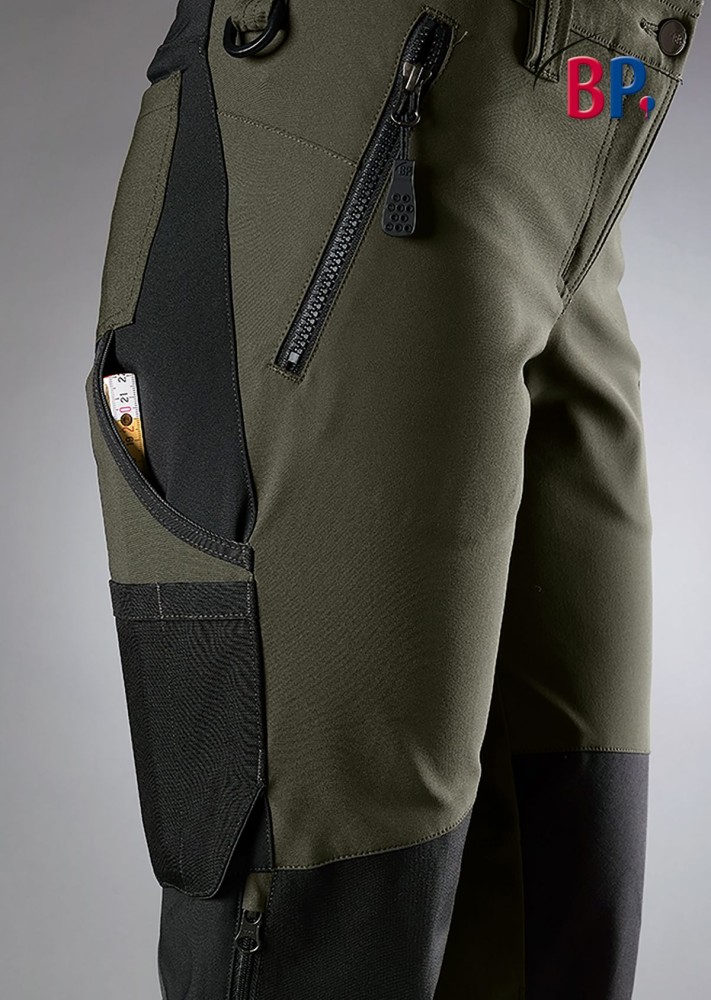 BP® Superstretch-Arbeitshose mit Kniepolstertaschen für Damen