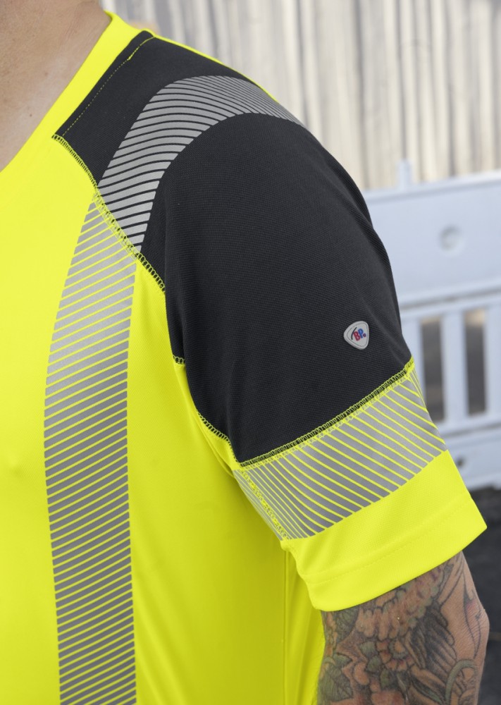 BP® Warnschutz-Funktions-T-Shirt, recyceltes Polyester
