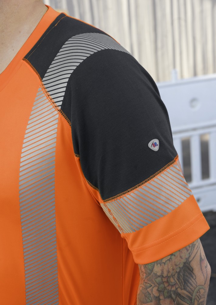 BP® Warnschutz-Funktions-T-Shirt, recyceltes Polyester