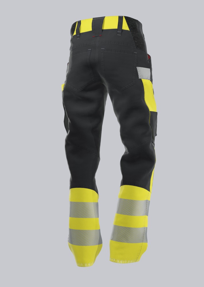 BP® Warnschutz-Hybrid-Hose Klasse 1 mit Knietaschen