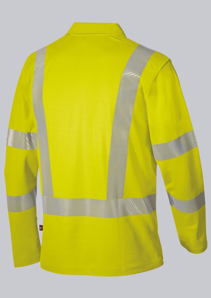 BP® Warnschutz-Langarmpoloshirt