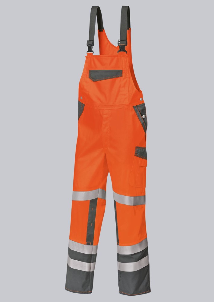BP® Warnschutz-Latzhose mit Knietaschen