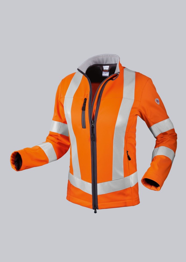 BP® Warnschutz-Softshelljacke für Damen