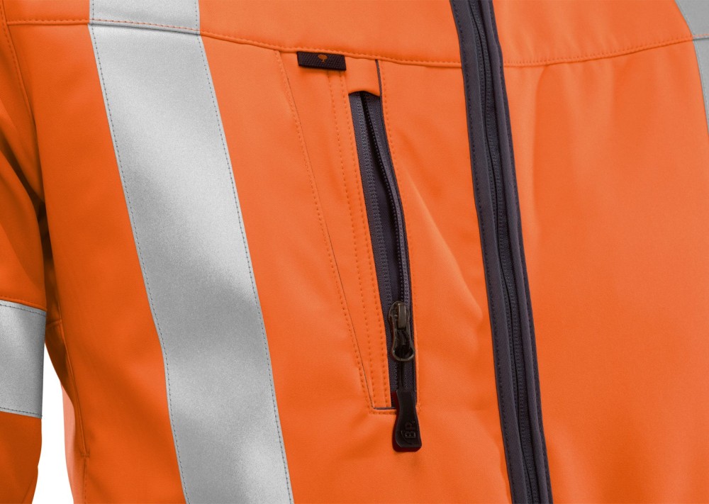 BP® Warnschutz-Softshelljacke