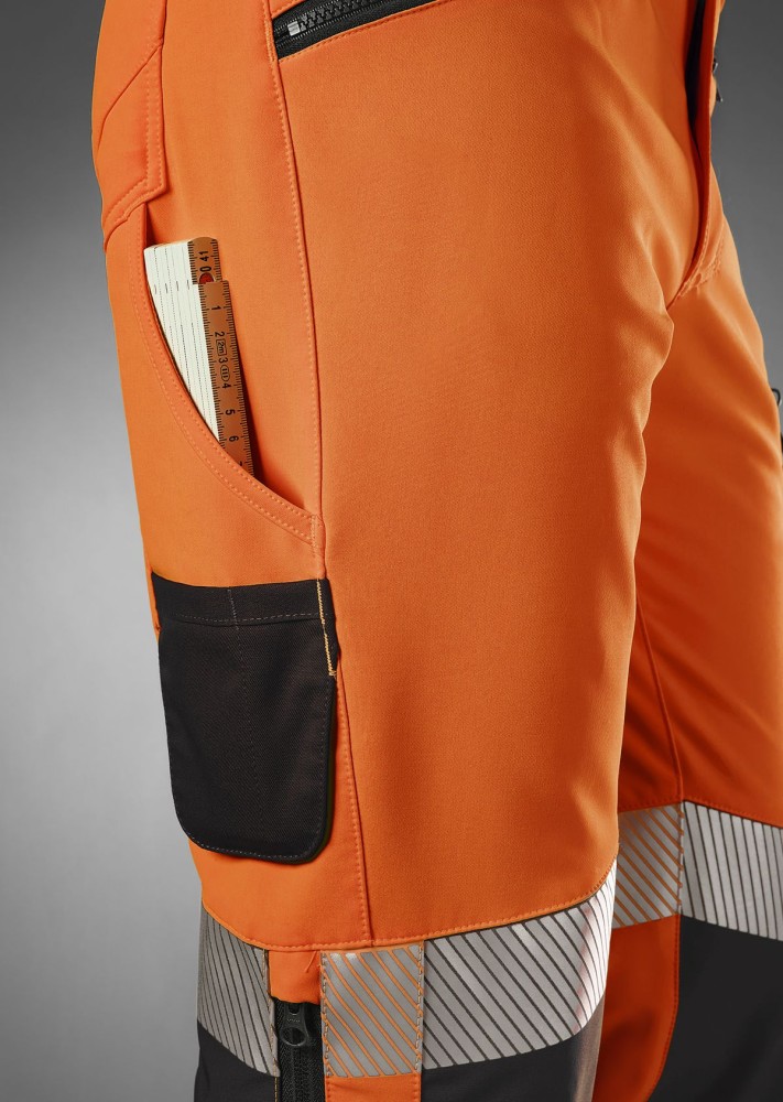 BP® Warnschutz-Superstretch-Hose mit Knietaschen