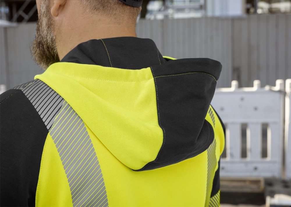 BP® Warnschutz-Sweatjacke mit Kapuze