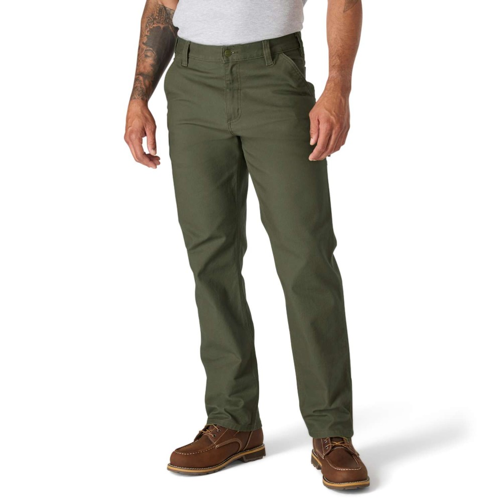Relaxed Straight Rugged Flex™ Duck Dungaree