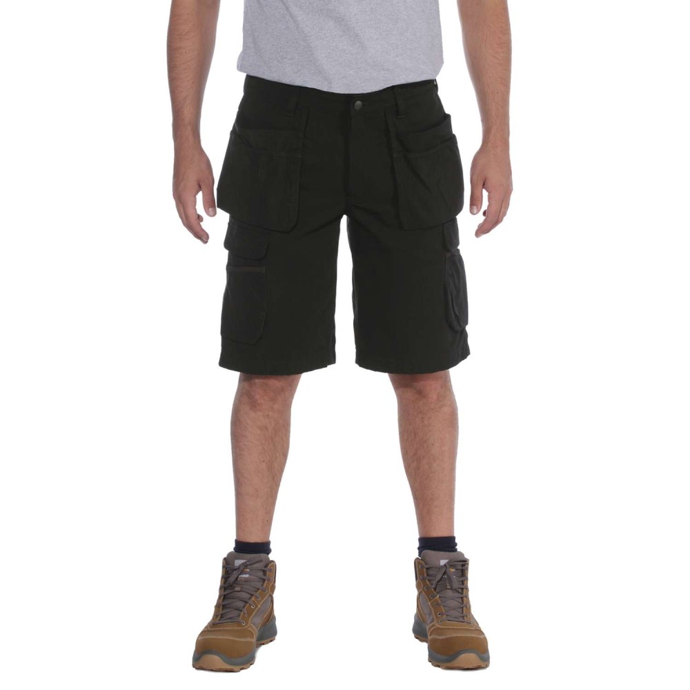 Relaxed 12" Steel Rugged Flex™ Ripstop Cargo Short