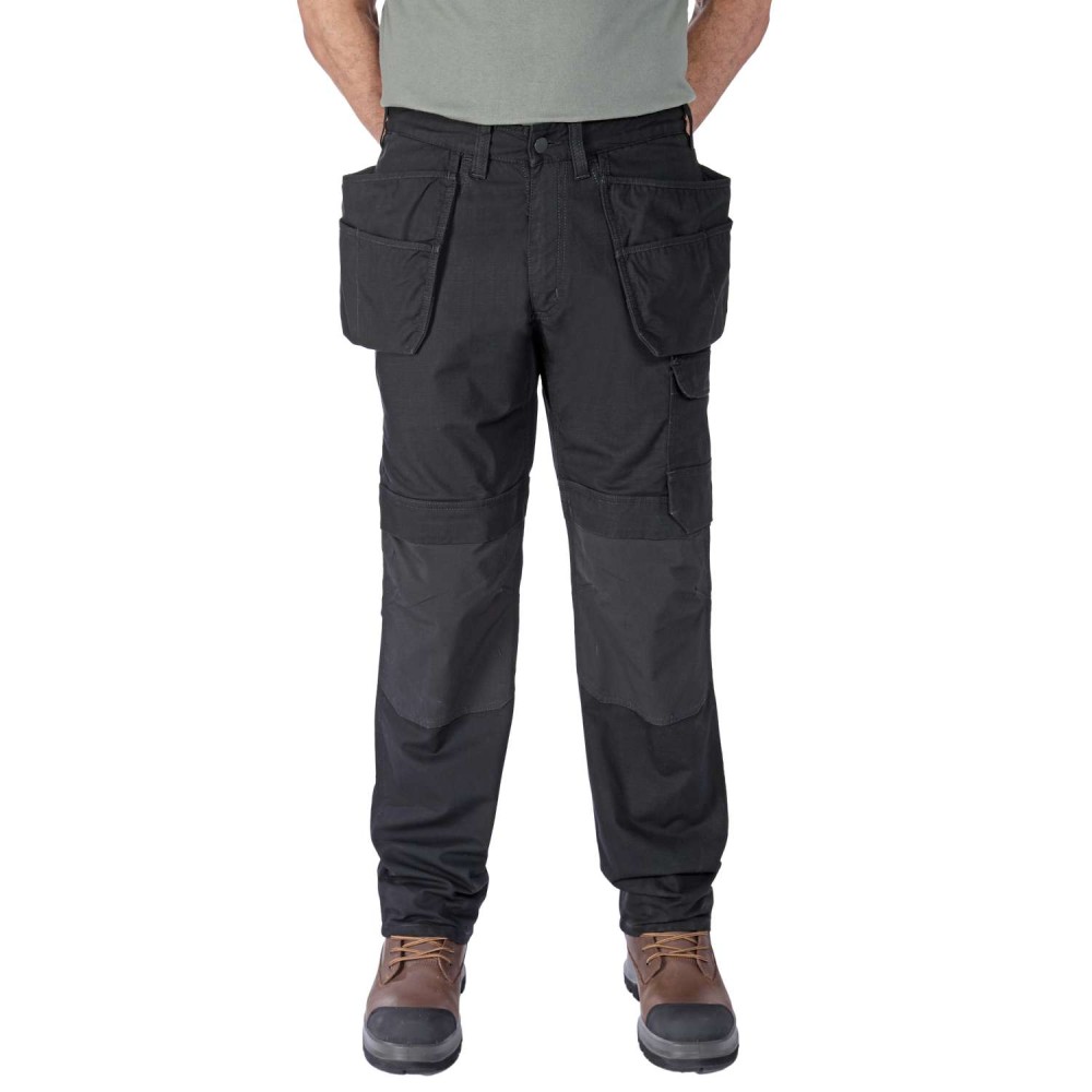 Relaxed Straight Steel Rugged Flex™ Ripstop Double-Front Cargo Pant